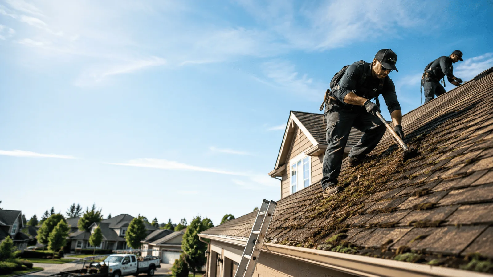 Roof Moss Removal in Lewiston, UT near me